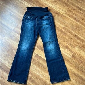 Women's Blue Lucky made for A Pea in the Pod  Maternity Jeans